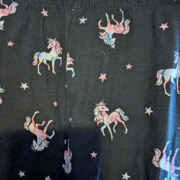 SO Black unicorn Print Leggings - Picture 3 of 4